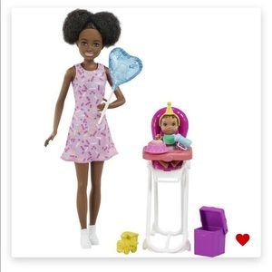 Mattel Barbie skipper and friends babysitter play set.